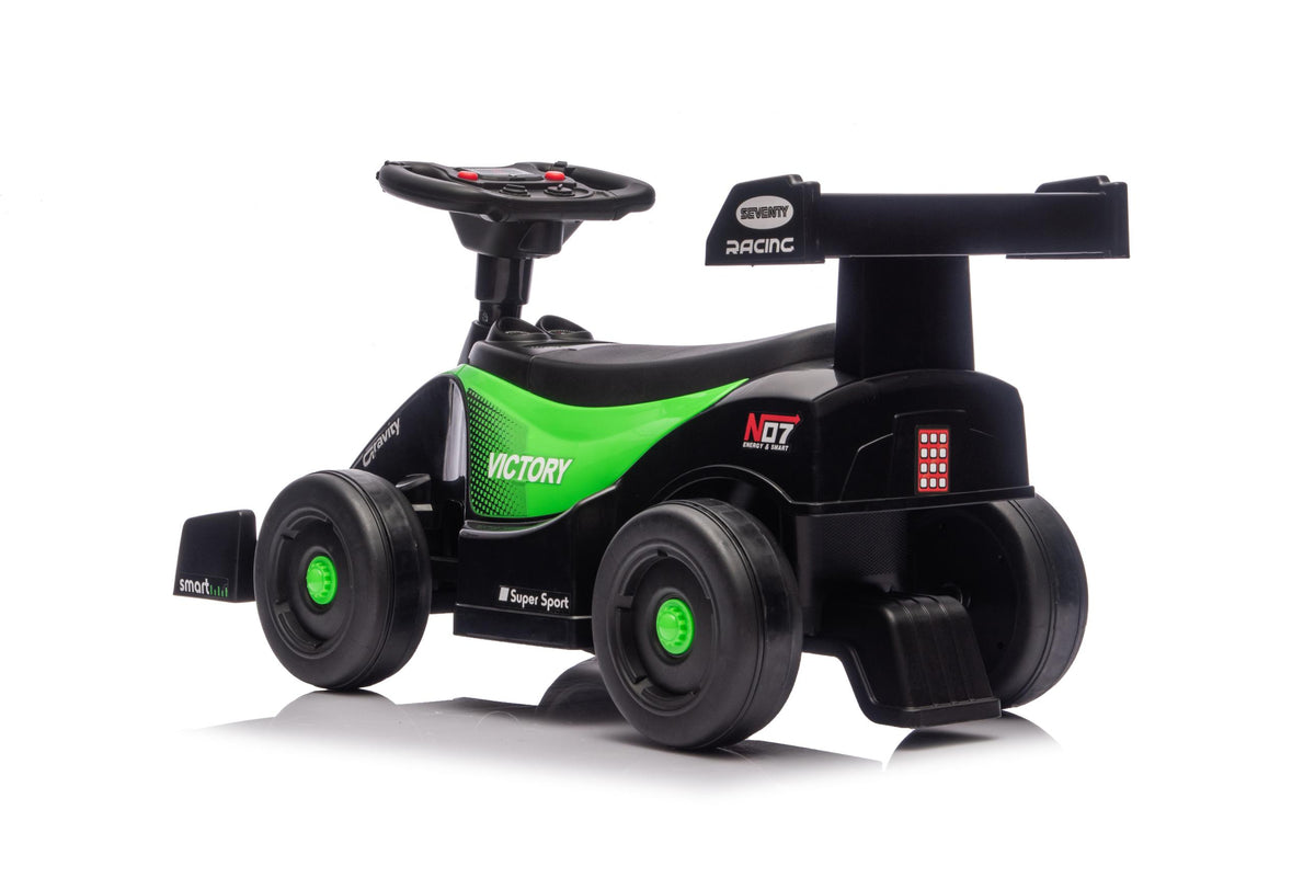 Neo G26 Go Kart Ride-On Push Car for Kids (18+ Months) | Music, Silent Wheels, Safe & Fun | Max Weight 20kg