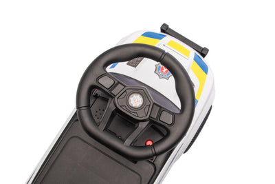 Neo Police Push Along Police Ride-On Car for Kids