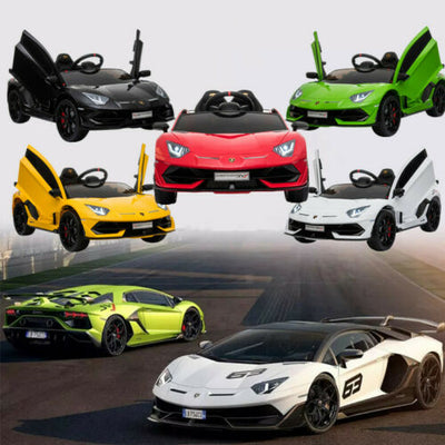 Lamborghini SVJ Kids ride on car