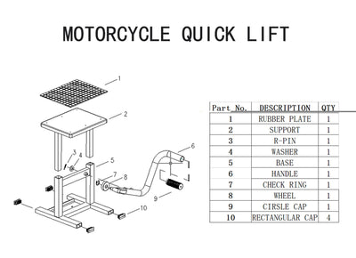 MX Workshop Stand Manual