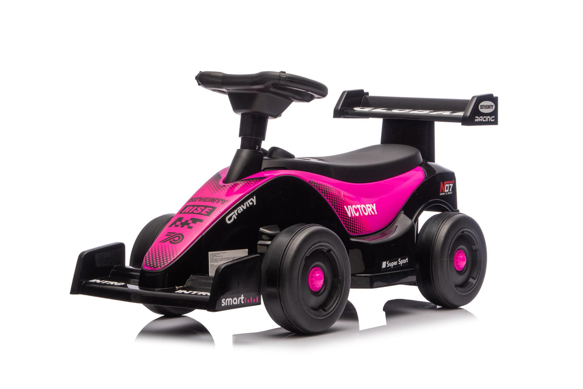 Neo G26 Go Kart Ride-On Push Car for Kids (18+ Months) | Music, Silent Wheels, Safe & Fun | Max Weight 20kg
