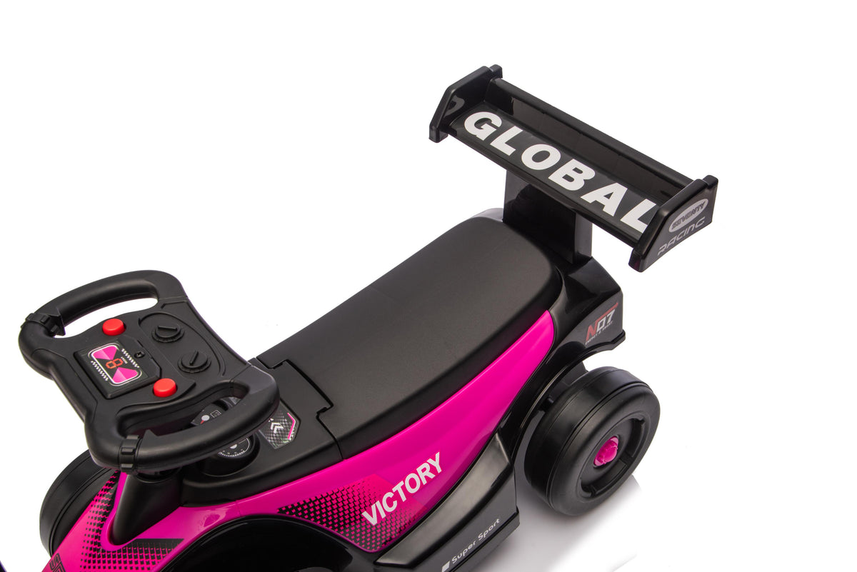Neo G26 Go Kart Ride-On Push Car for Kids (18+ Months) | Music, Silent Wheels, Safe & Fun | Max Weight 20kg