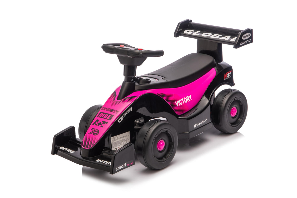 Neo G26 Go Kart Ride-On Push Car for Kids (18+ Months) | Music, Silent Wheels, Safe & Fun | Max Weight 20kg