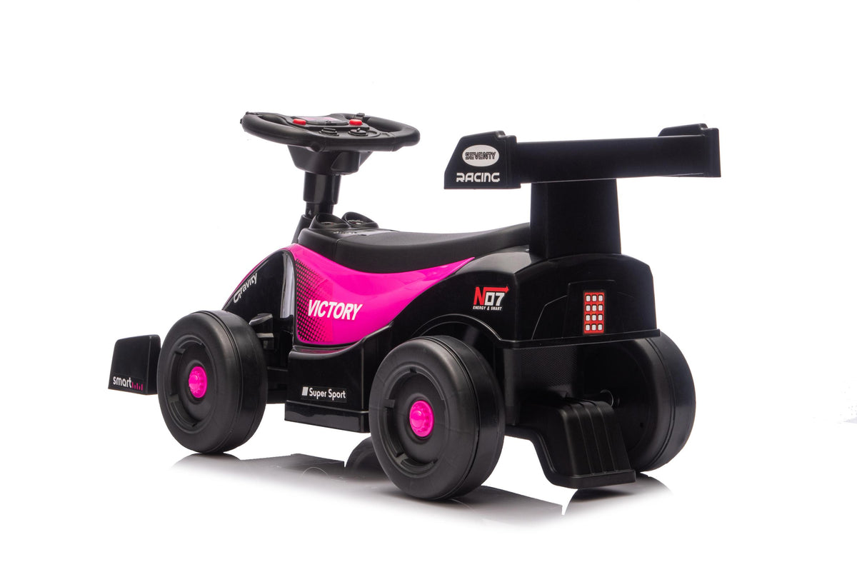 Neo G26 Go Kart Ride-On Push Car for Kids (18+ Months) | Music, Silent Wheels, Safe & Fun | Max Weight 20kg