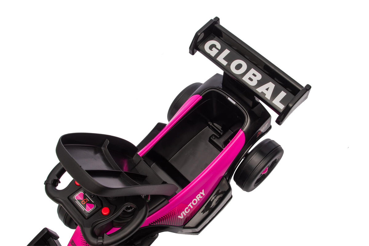 Neo G26 Go Kart Ride-On Push Car for Kids (18+ Months) | Music, Silent Wheels, Safe & Fun | Max Weight 20kg
