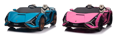 2-Seater Kids Lamborghini Sian Ride-On Car with Remote