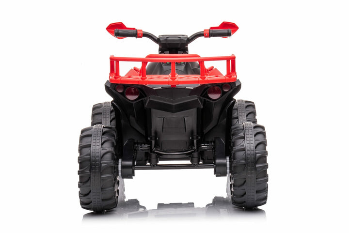 Red Electric Quad Bike
