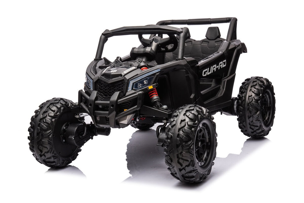 Can-Am 12V Bombardier Kids Ride-On Buggy With Leather Seat and Rubber Wheels