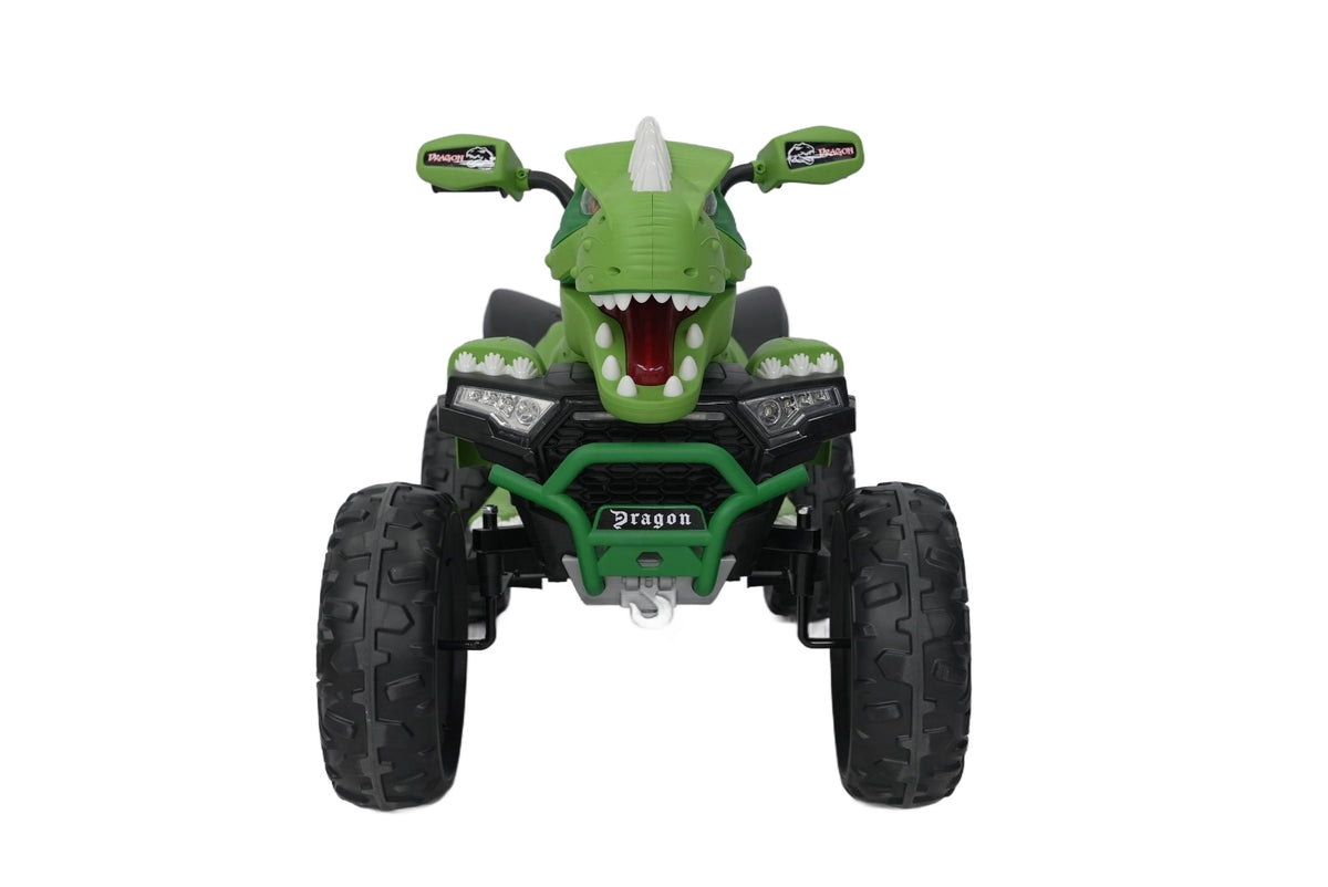 Dinosaur ATV for Kids – 12V Ride-On with T-Rex Design, With EVA Wheels
