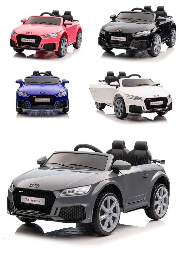 Ride On Audi Tt Rs Blanc 12v - Voiture véhicule enfant Ride On Audi Tt Rs Blanc 12v - Voiture véhicule enfant
