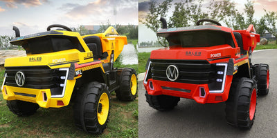 Kids Construction Truck 12V Electric Ride-on Vehicle