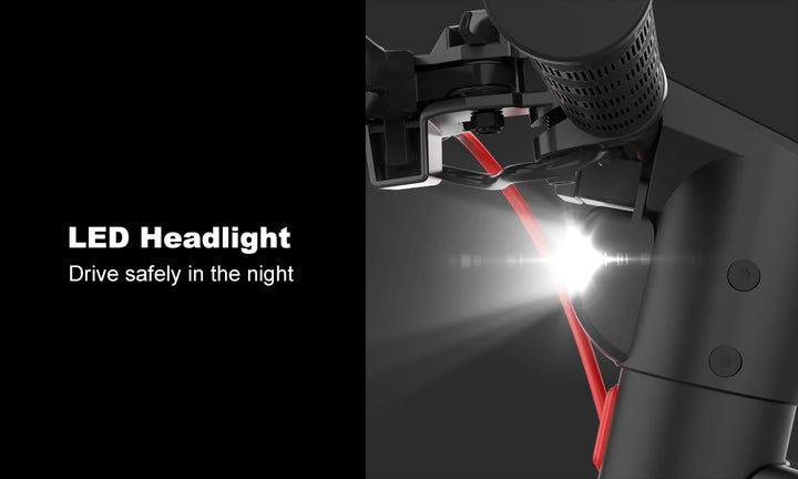 Electric Scooter with Headlight
