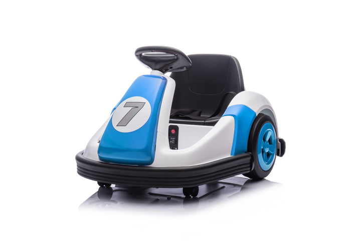 Blue 6v go kart