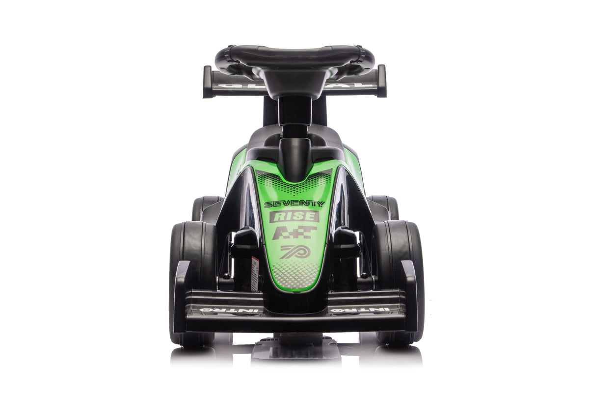 Neo G26 Go Kart Ride-On Push Car for Kids (18+ Months) | Music, Silent Wheels, Safe & Fun | Max Weight 20kg