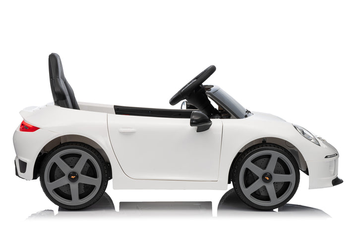 Children's Porsche Ride-On Car - White