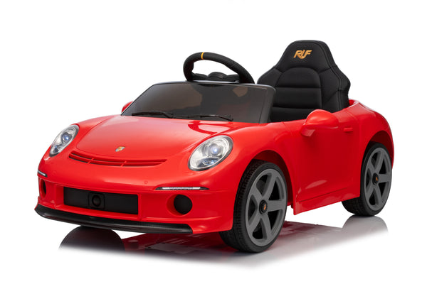 Children's Porsche Ride-On Car - Red