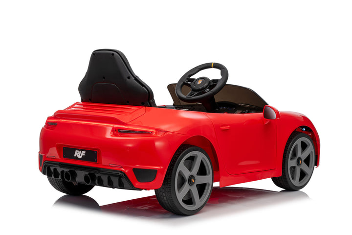 official-licensed-ruff-porsche-red-kids-car