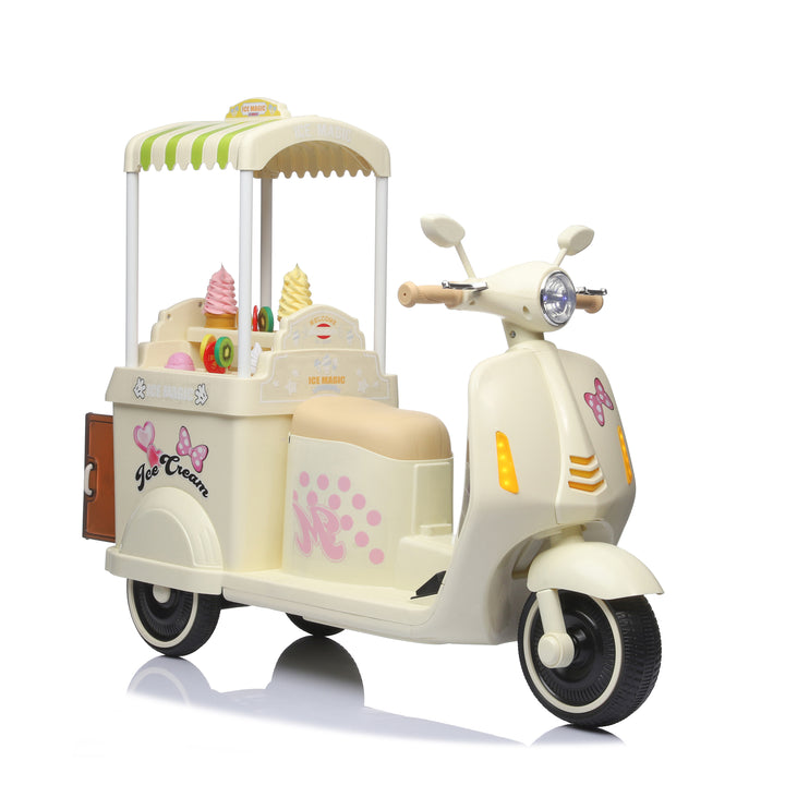 Huffy Disney Frozen Kids Electric Ride on Ice Cream Kart – Electric ...