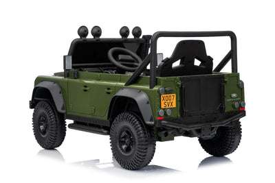 12v green Kids ride on defender