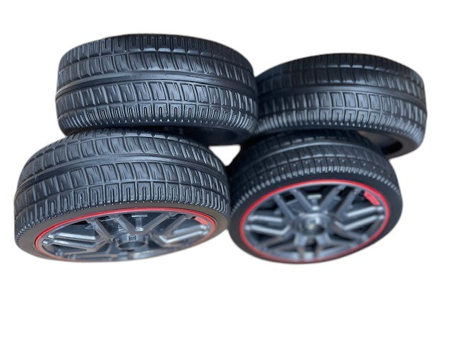 EVA Tyres Wheels for Mercedes G63 Kids Electric Ride on Car Set of 4