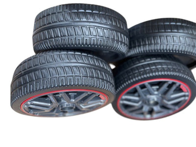 EVA Tyres Wheels for Mercedes G63 Kids Electric Ride on Car Set of 4