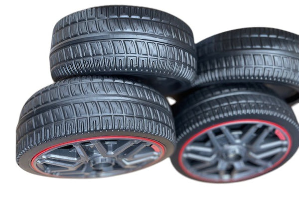 EVA Tyres Wheels for Mercedes G63 Kids Electric Ride on Car Set of 4