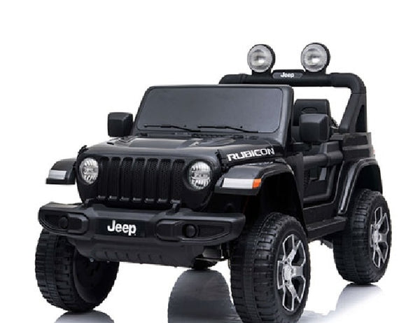 black jeep Rubicon ride on car for kids
