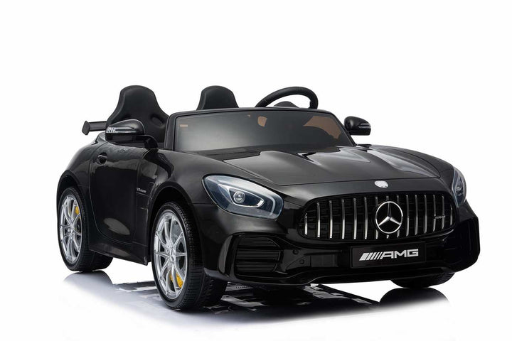 12v 2 Seater Mercedes GT R AMG Electric RIde on Car in black
