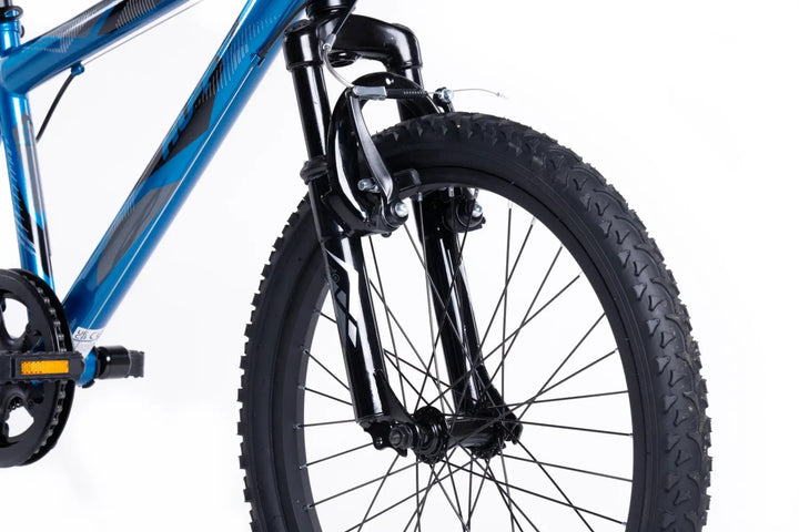 boys blue mountain bike