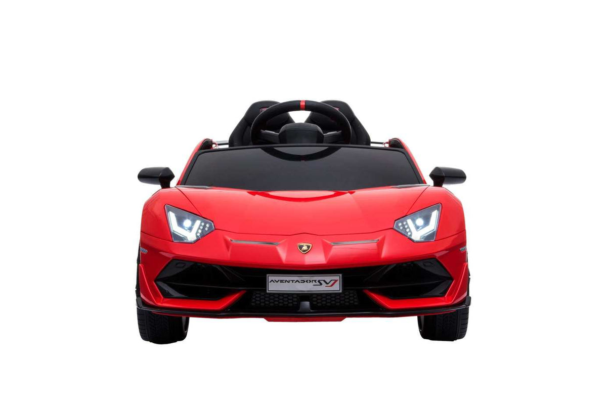 12v Electric Lamborghini SVJ Ride on Car in Red
