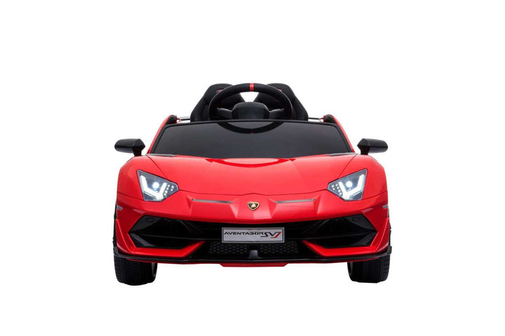 12v Electric Lamborghini SVJ Ride on Car in Red