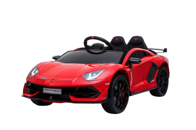 12v Electric Lamborghini SVJ Ride on Car in Red