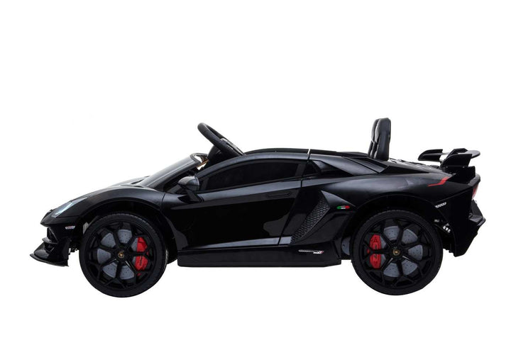 12v Electric Lamborghini SVJ Ride on Car in Black