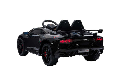 12v Electric Lamborghini SVJ Ride on Car in Black
