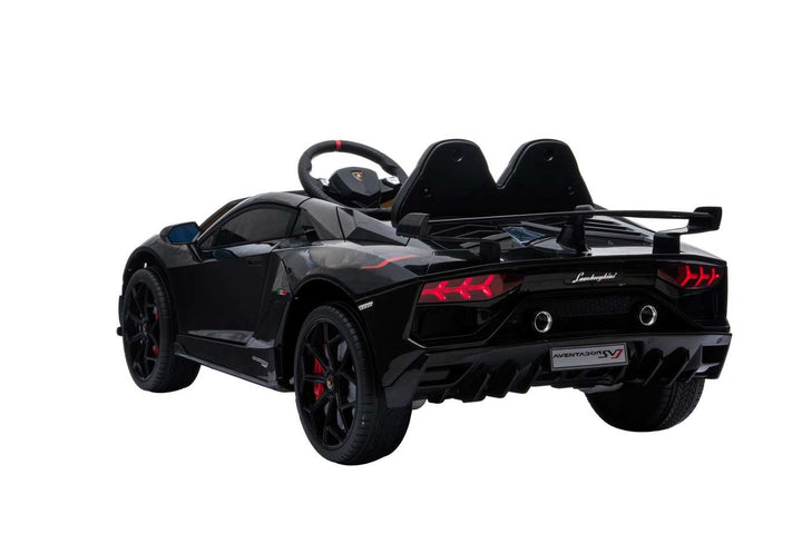 12v Electric Lamborghini SVJ Ride on Car in Black
