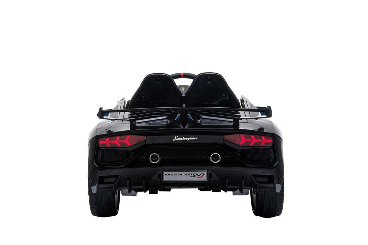 12v Electric Lamborghini SVJ Ride on Car in Black