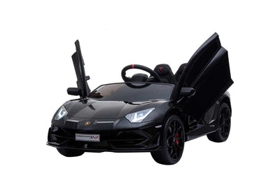 12v Electric Lamborghini SVJ Ride on Car in Black
