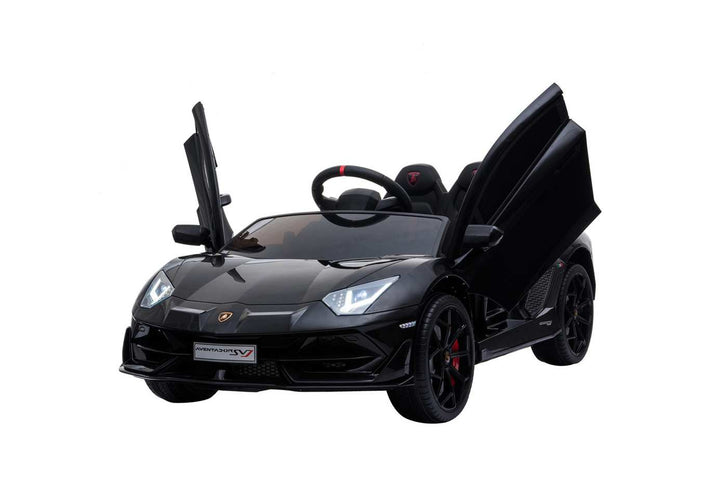 12v Electric Lamborghini SVJ Ride on Car in Black