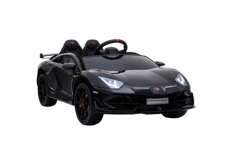 12v Electric Lamborghini SVJ Ride on Car in Black