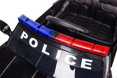 12v Electric Police Ride on Car with Parental Remote Control JC666-805