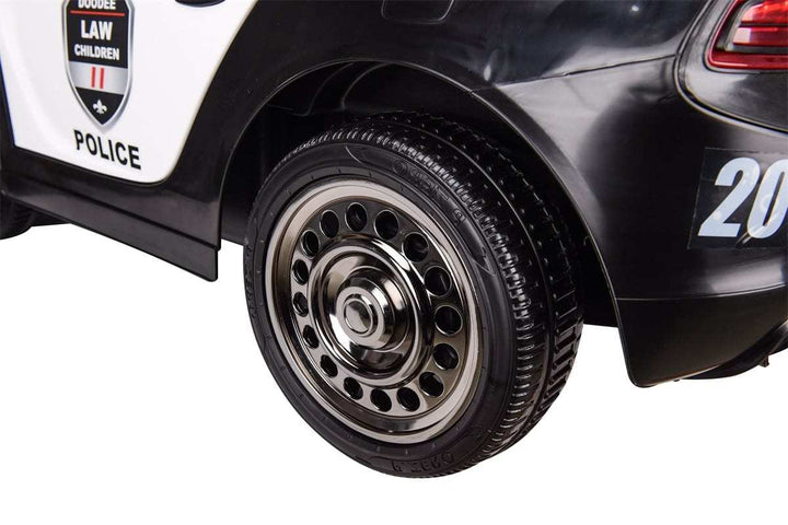 12v Electric Police Ride on Car with Parental Remote Control JC666-807