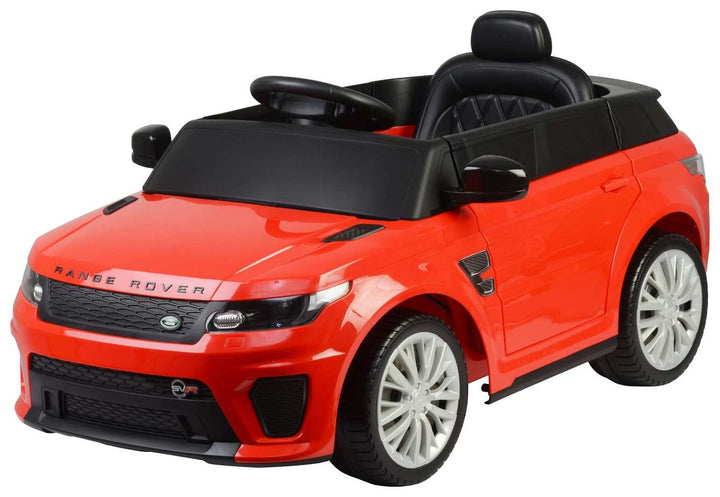 Red 12v Electric Ride on Range Rover Sport SVR