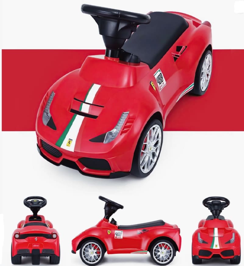 Ferrari 488 push along car