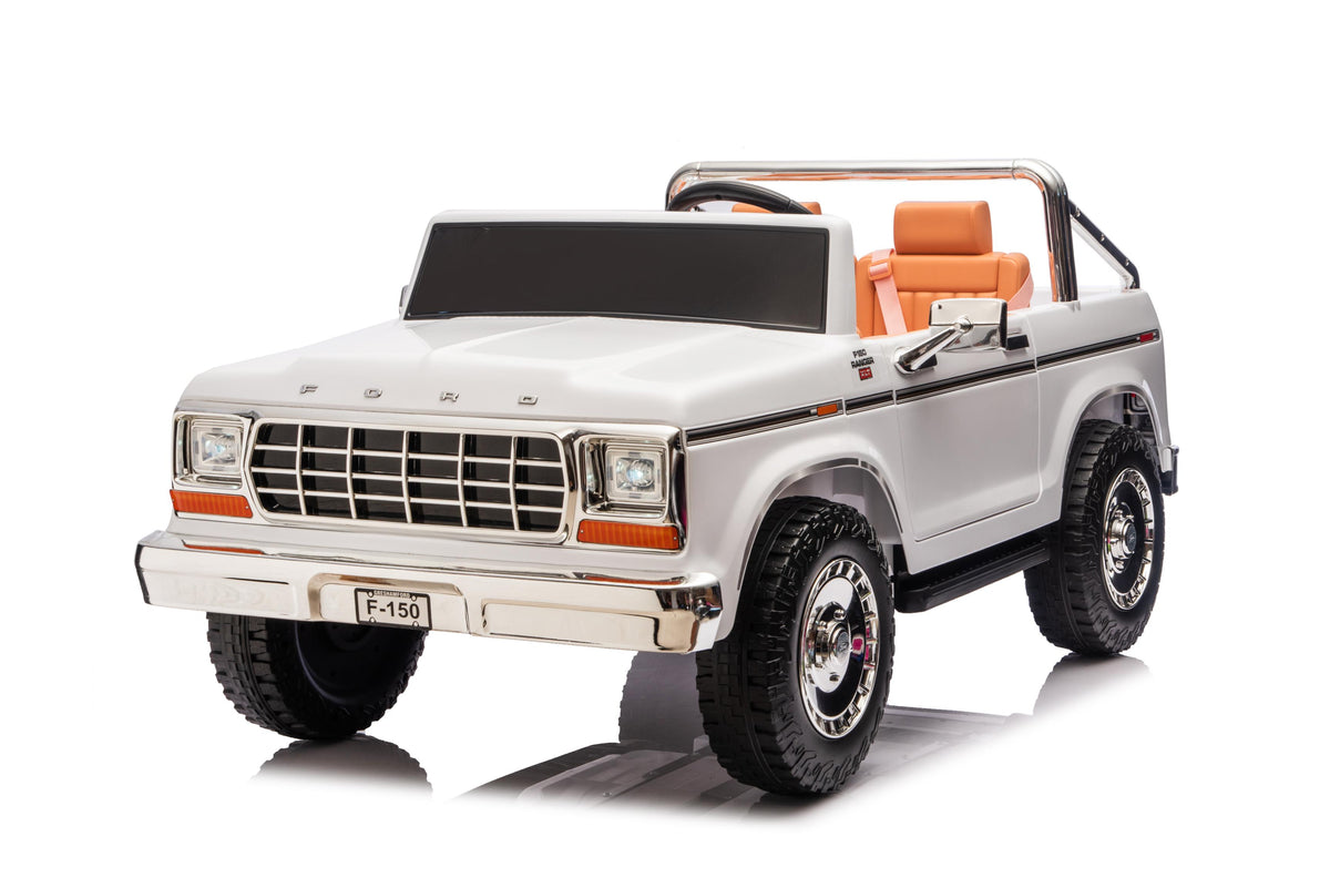Ford F150 Classic Pickup Ride-On — 12V Electric Kids Truck with Remote Control