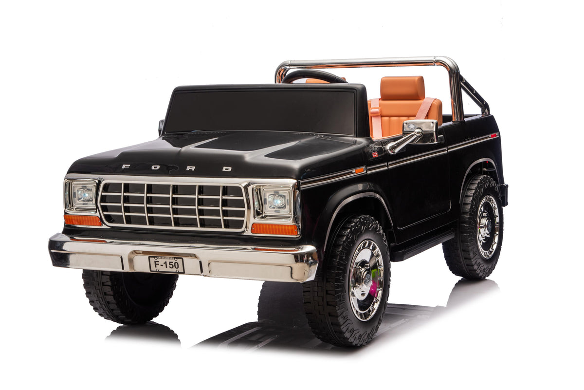 Ford F150 Classic Pickup Ride-On — 12V Electric Kids Truck with Remote Control