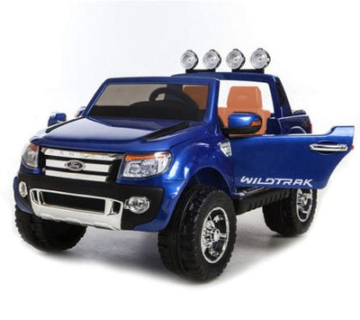 Blue 12v Licensed Ford Ranger Pickup Truck Ride on 2 seater-100
