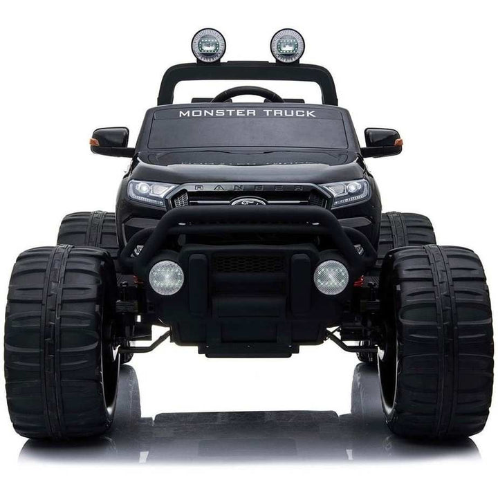 kids ride on car 2 seater with mp4 player rubber wheels and leather seat