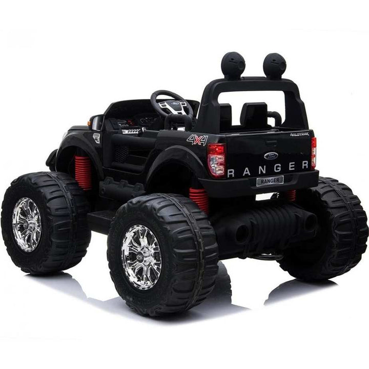 24v Ride on car ford ranger Black Monster Truck