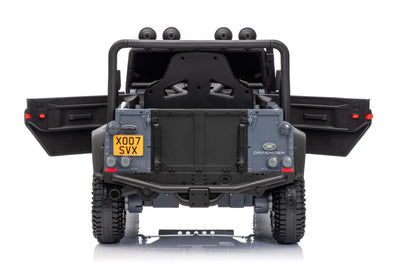 Grey Kids Ride on Defender Jeep