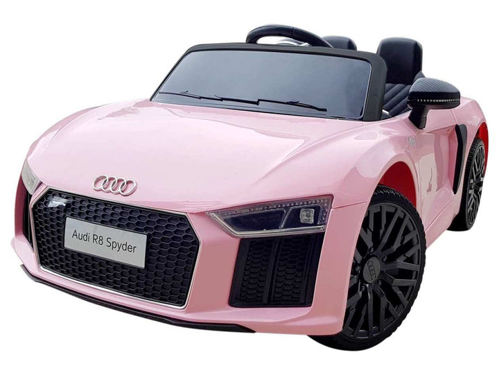 12v Blue audi r8 spyder ride on car